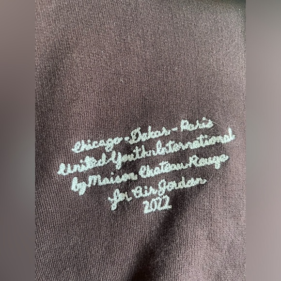 Jordan x Maison Chateau Rouge Women's Fleece Top - Picture 5 of 11